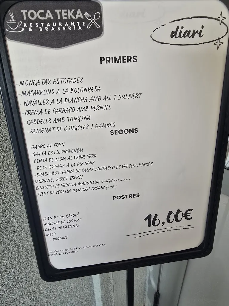 Menu_TOCA TEKA_Castellbisbal_image_1