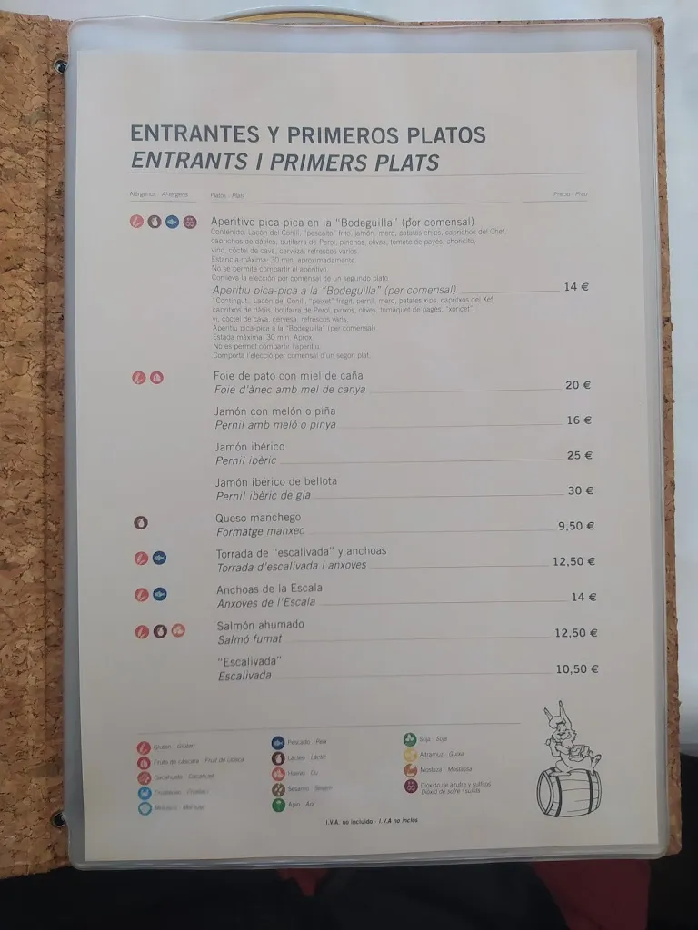 Menu_Masia Restaurant Torre del Conill_Castellbisbal_image_2