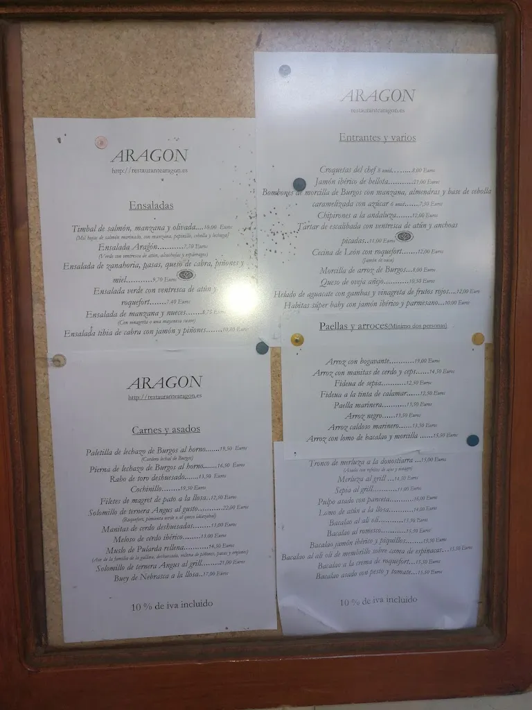 Menu_Restaurant Aragón_Castellbisbal_image_4
