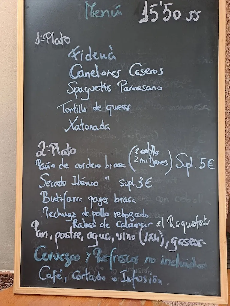 Menu_La Cassoleta_Castellbisbal_image_4