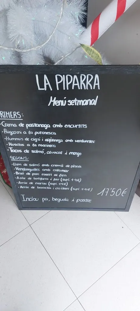 Menu_La Piparra Restaurant_Castellar del Vallès_image_2