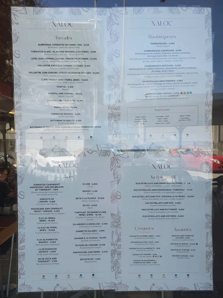 Menu_Xaloc_Castellar del Vallès_image_4