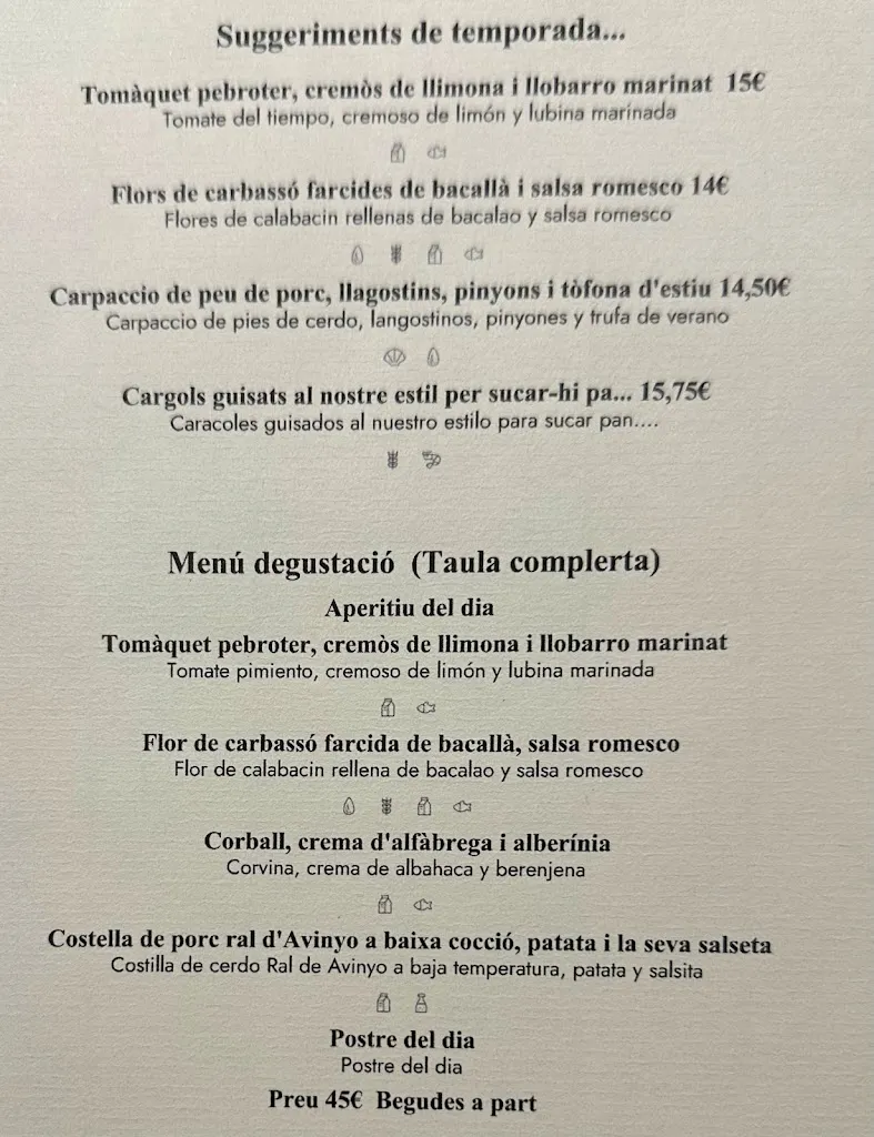 Menu_Restaurant Garbí_Castellar del Vallès_image_3