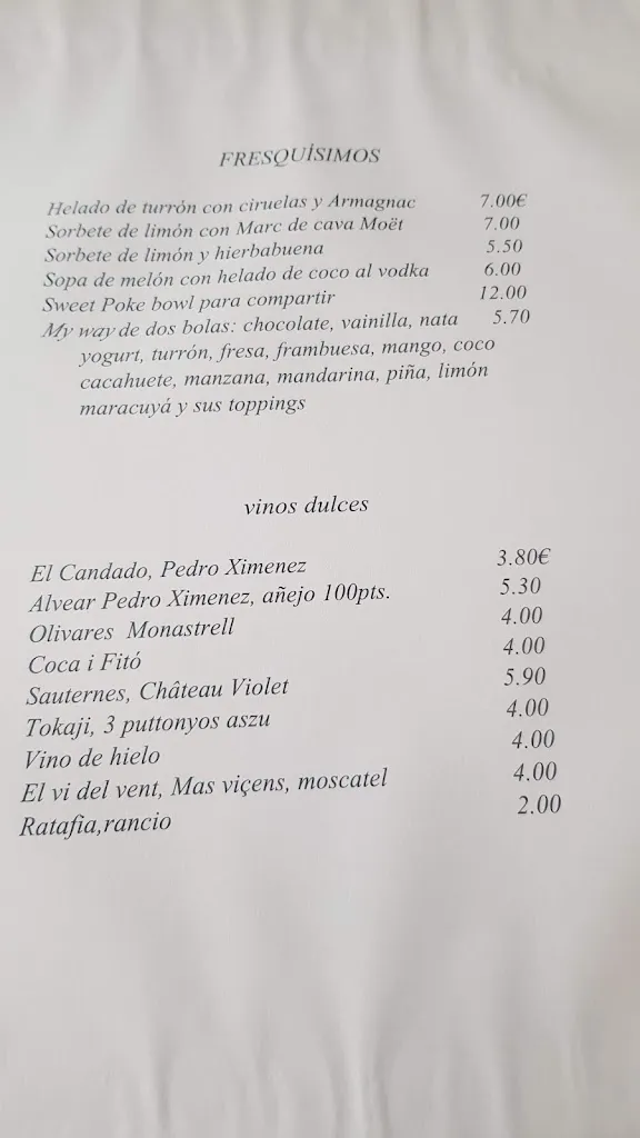 Menu_Restaurant Mas Pinetó_Castellar del Vallès_image_4