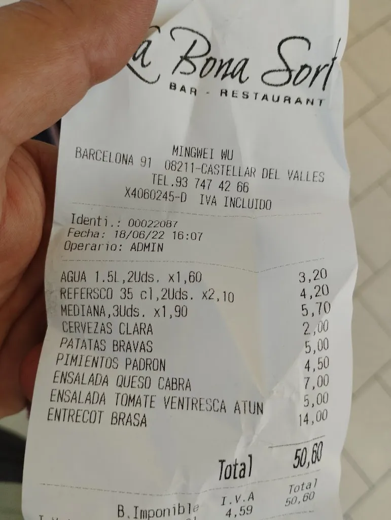 Joséma Bro_BAR RESTAURANT LA BONA SORT_Castellar del Vallès_review