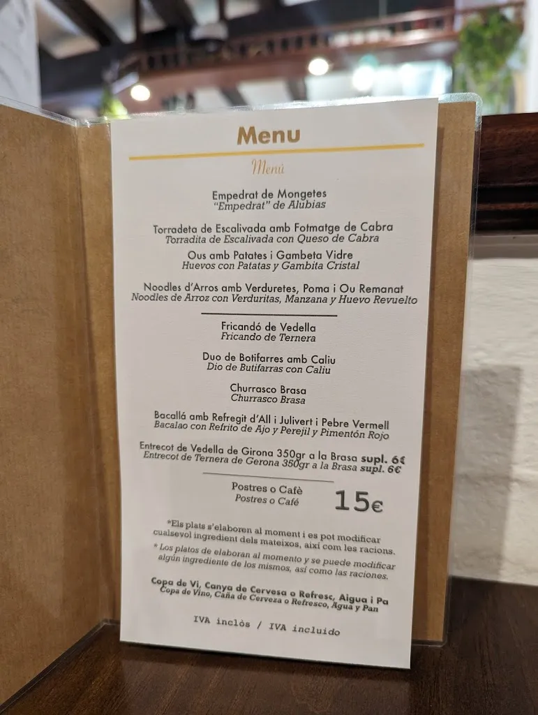 Menu_La Taverna del Gall i la Gallina_Castellar del Vallès_image_3
