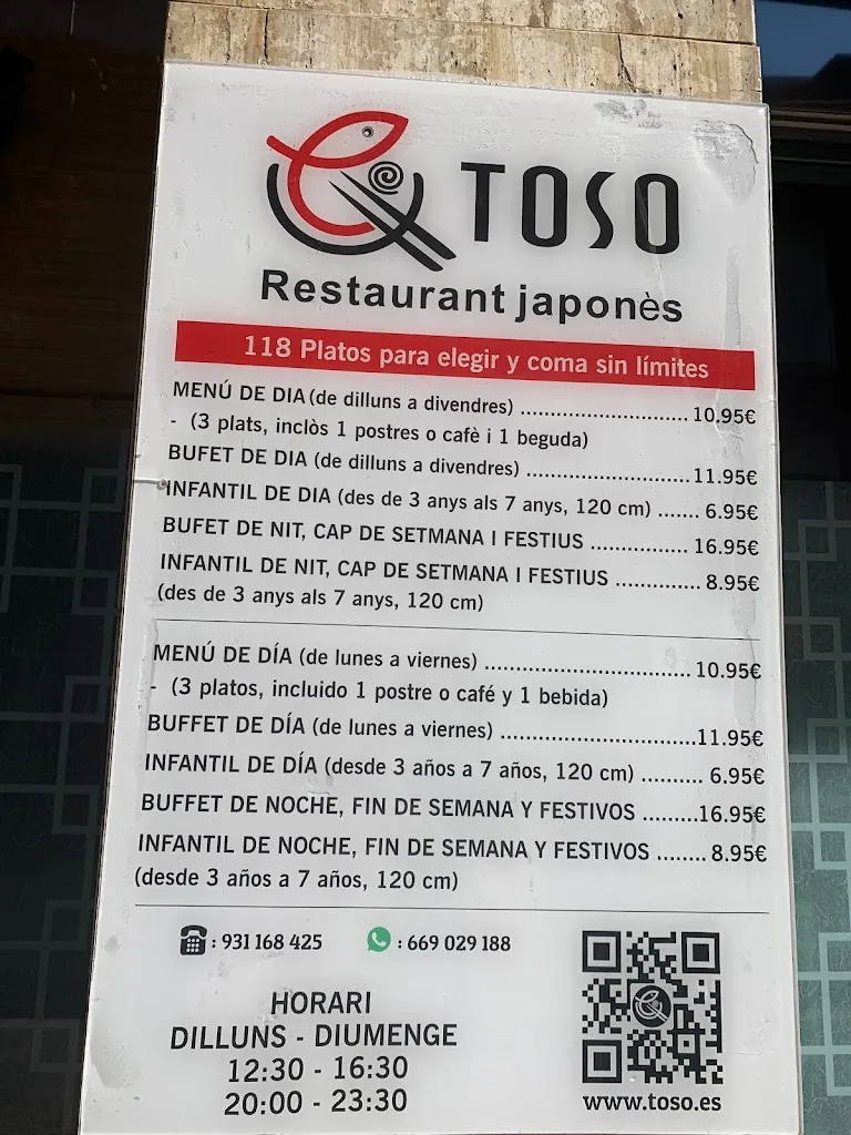 Menu_Restaurant japonès Toso_Castellar del Vallès_image_4
