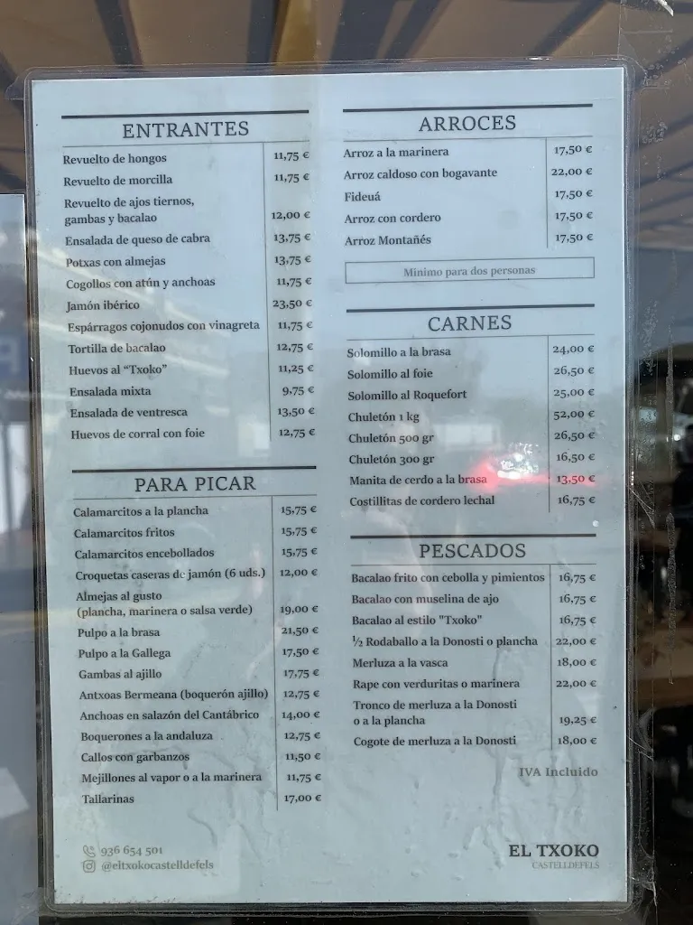 Menu_El Txoko_Castelldefels_image_3