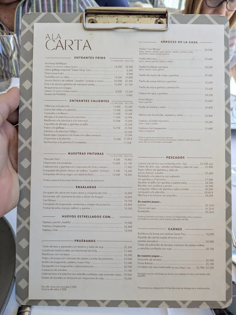 Menu_Can Moyas_Castelldefels_image_1
