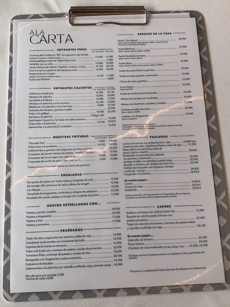 Menu_Can Moyas_Castelldefels_image_4