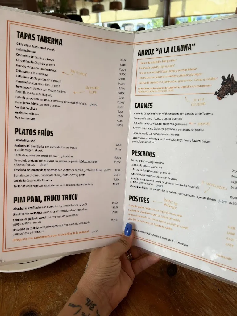 Menu_Taberna Tibu-Ron_Castelldefels_image_2