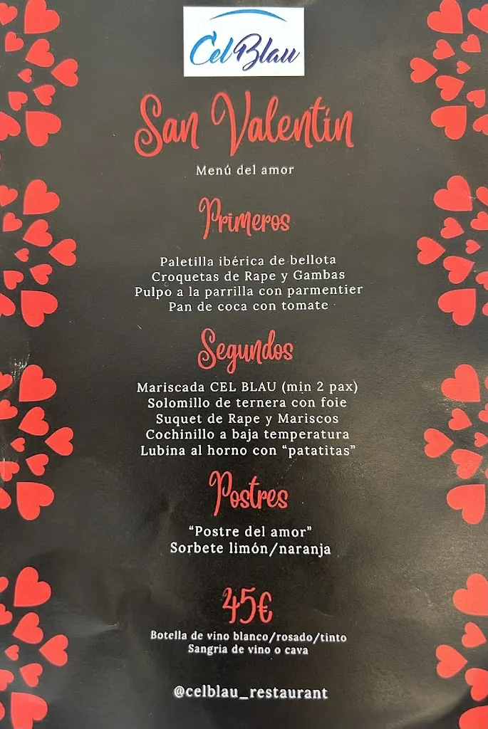 Menu_Restaurante Cel Blau Castelldefels_Castelldefels_image_4