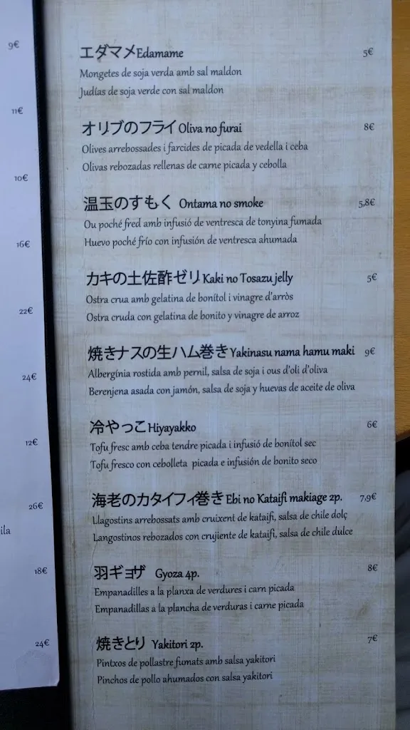 Menu_Hisako Umi_Castelldefels_image_3