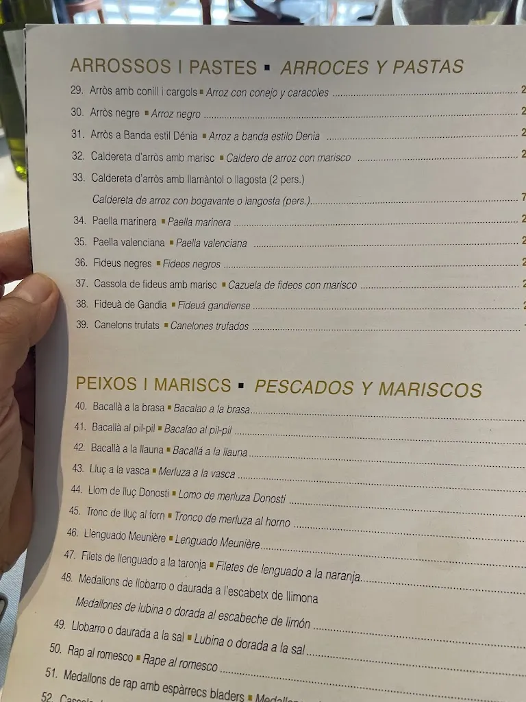 Menu_Restaurant La Canasta_Castelldefels_immagine_4