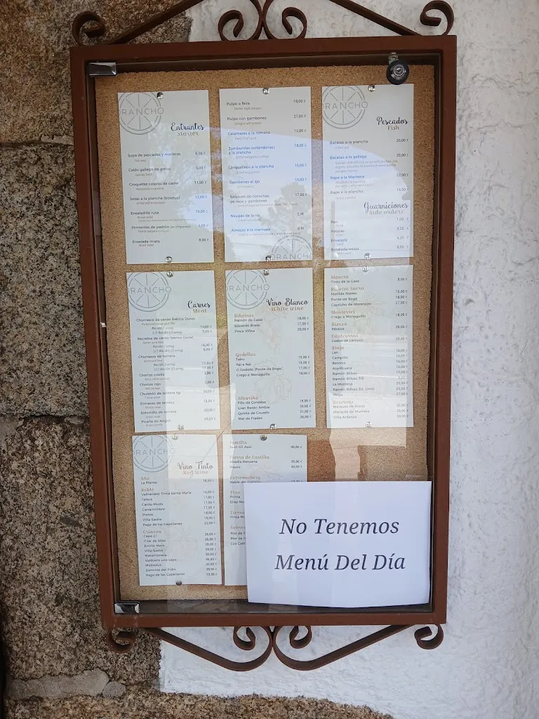 Menu_O Mesón de Deus - Casa de Xantar_Ordes_immagine_1