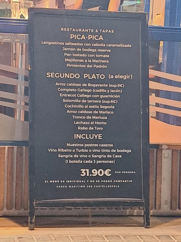 Menu_Casa Gallega Restaurante &Tapas _Castelldefels_image_2