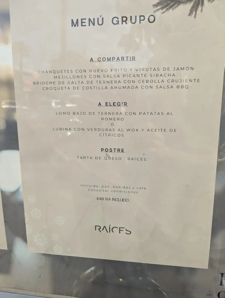 Menu_RESTAURANTE RAICES_Castelldefels_image_1
