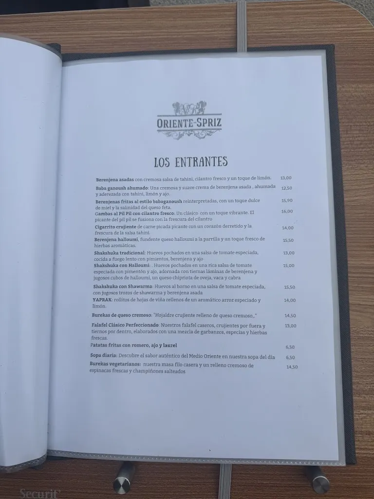 Menu_ORIENTE SPRIZ_Castelldefels_immagine_1