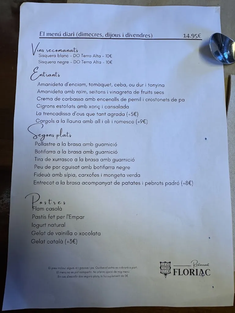 Menu_Restaurant Mas Floriac_Collsuspina_image_1