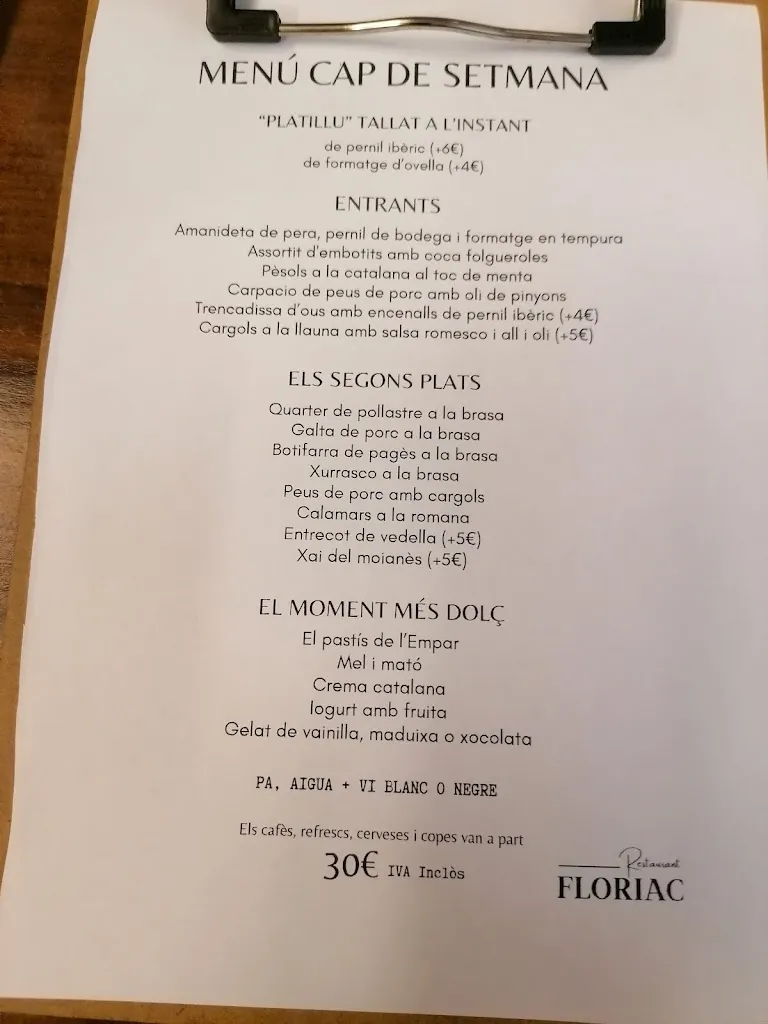 Menu_Restaurant Mas Floriac_Collsuspina_image_2