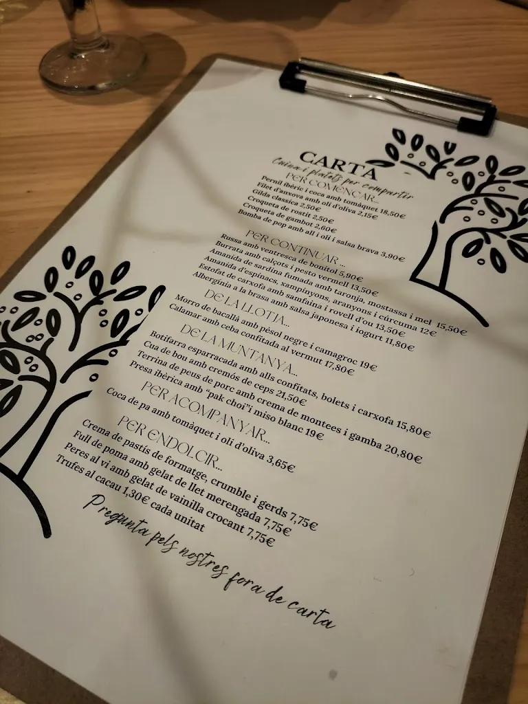 Menu_Restaurant la Santa Cova_Collbató_image_1