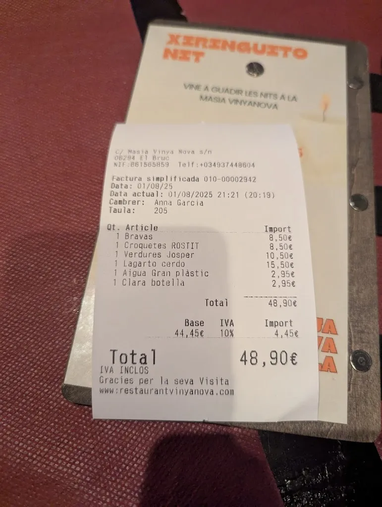 Miguel Mesa Chica_Masia Vinyanova_Collbató_review