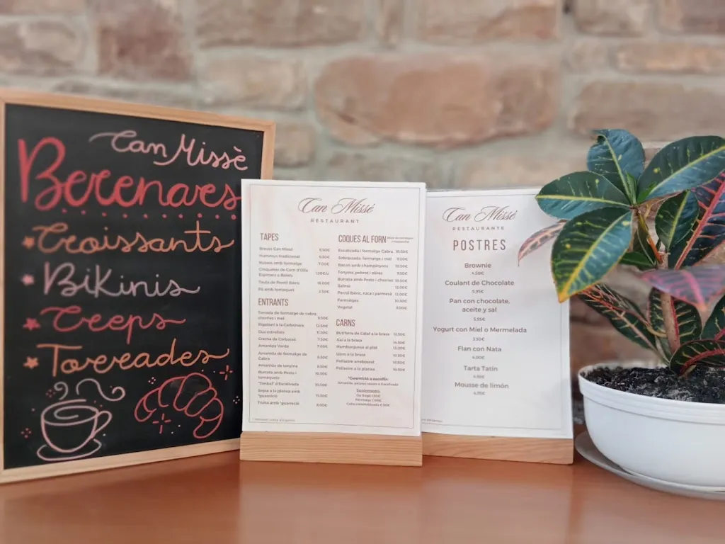 Menu_RESTAURANT CAN MISSÉ_Collbató_image_1