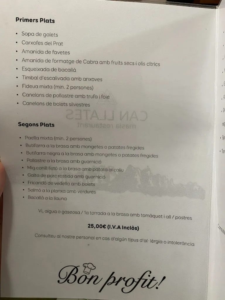 Menu_Can Llates_Collbató_image_1