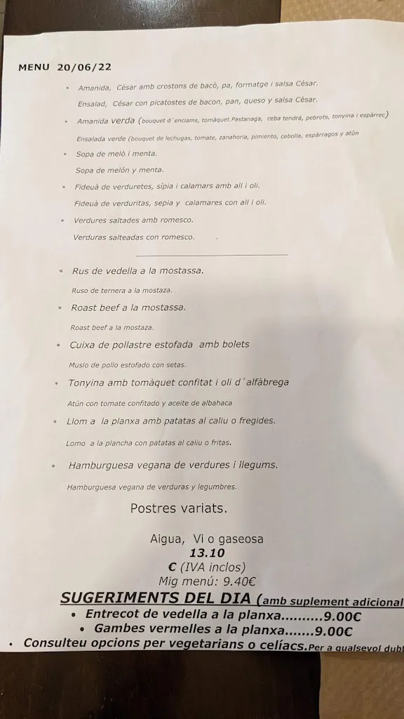 Menu_Restaurant Cinnamon_Cerdanyola del Vallès_image_2