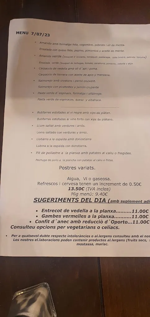 Menu_Restaurant Cinnamon_Cerdanyola del Vallès_image_3