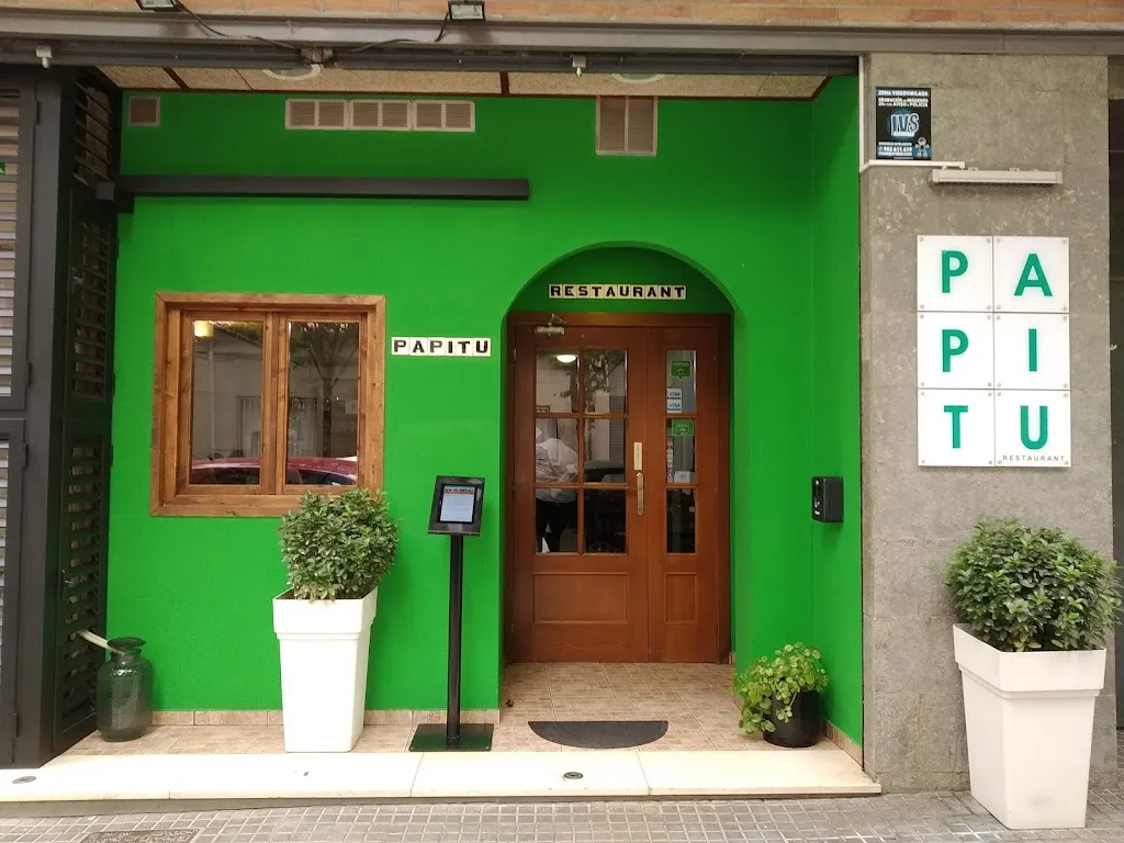 Can Papitu restaurant in Cerdanyola del Vallès