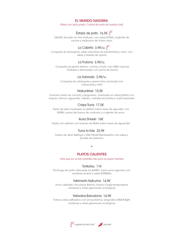 Menu_Nakuma | Cerdanyola_Cerdanyola del Vallès_image_3