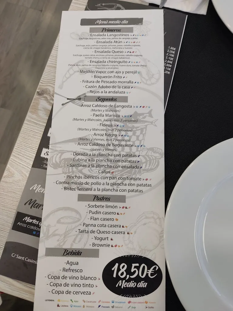 Menu_Restaurant Chiringuito Angelita_Cerdanyola del Vallès_image_2