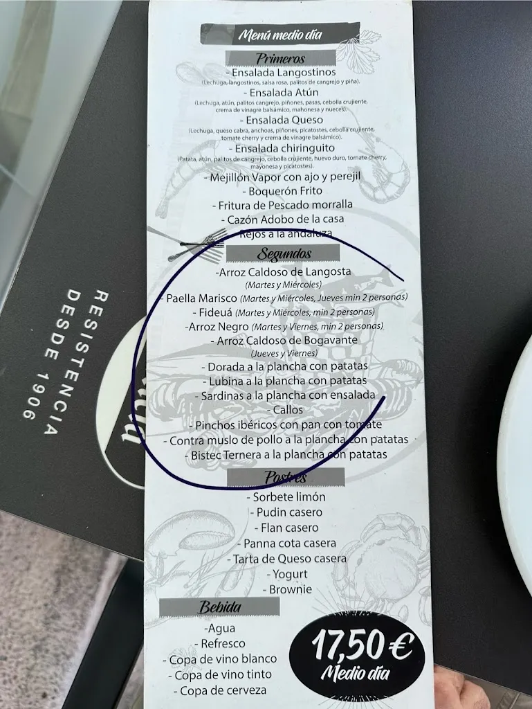 Menu_Restaurant Chiringuito Angelita_Cerdanyola del Vallès_image_4