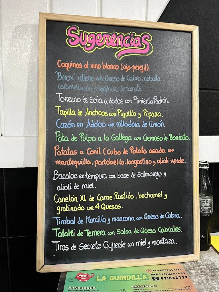 Menu_La Guindilla_Cerdanyola del Vallès_image_1