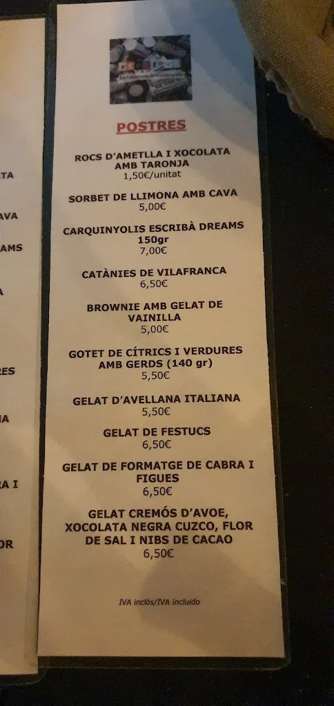 Menu_ESPAI VI CERDANYOLA_Cerdanyola del Vallès_image_2