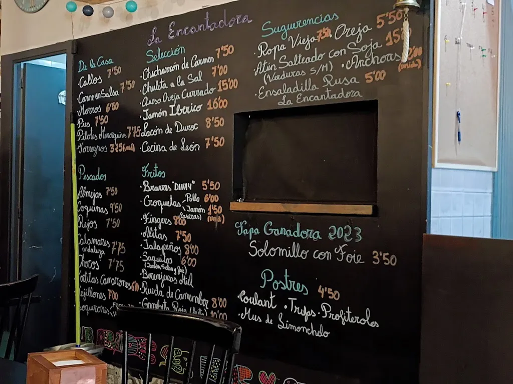 Menu_La Encantadora_Cerdanyola del Vallès_image_2