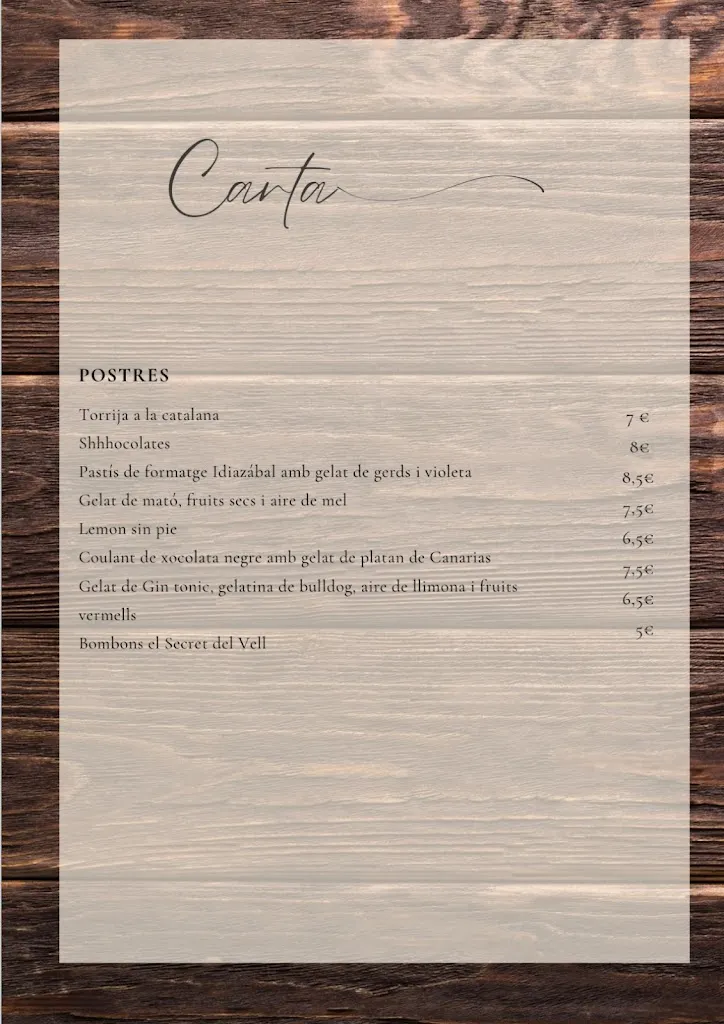 Menu_El Secret del Vell_Cervelló_image_3