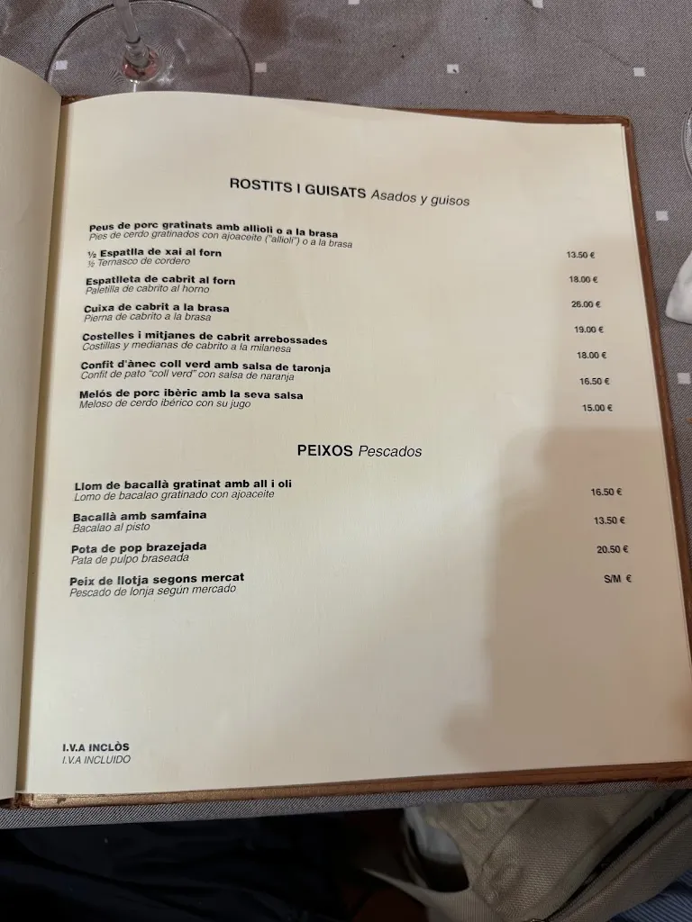 Menu_Restaurant Masia Cervelló_Cervelló_image_3