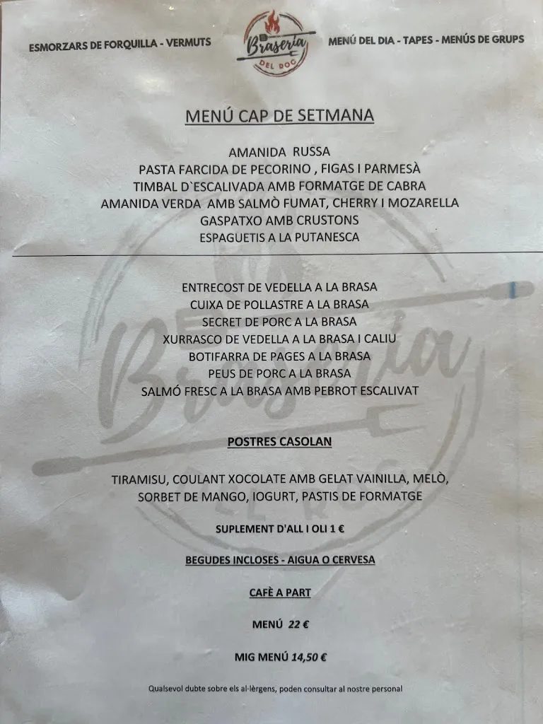 Menu_Braseria del Roc_Cervelló_image_1