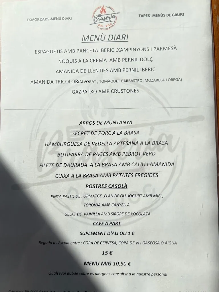 Menu_Braseria del Roc_Cervelló_image_3
