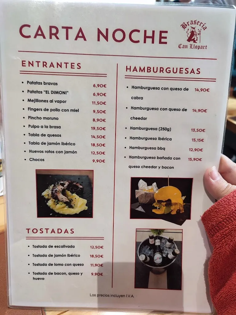 Menu_Dimoni de Can Llopart - Carne a la brasa_Cervelló_image_1