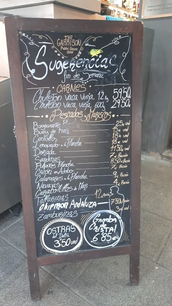 Menu_The Garrison - Sociedad Recreativa_Cervelló_image_2