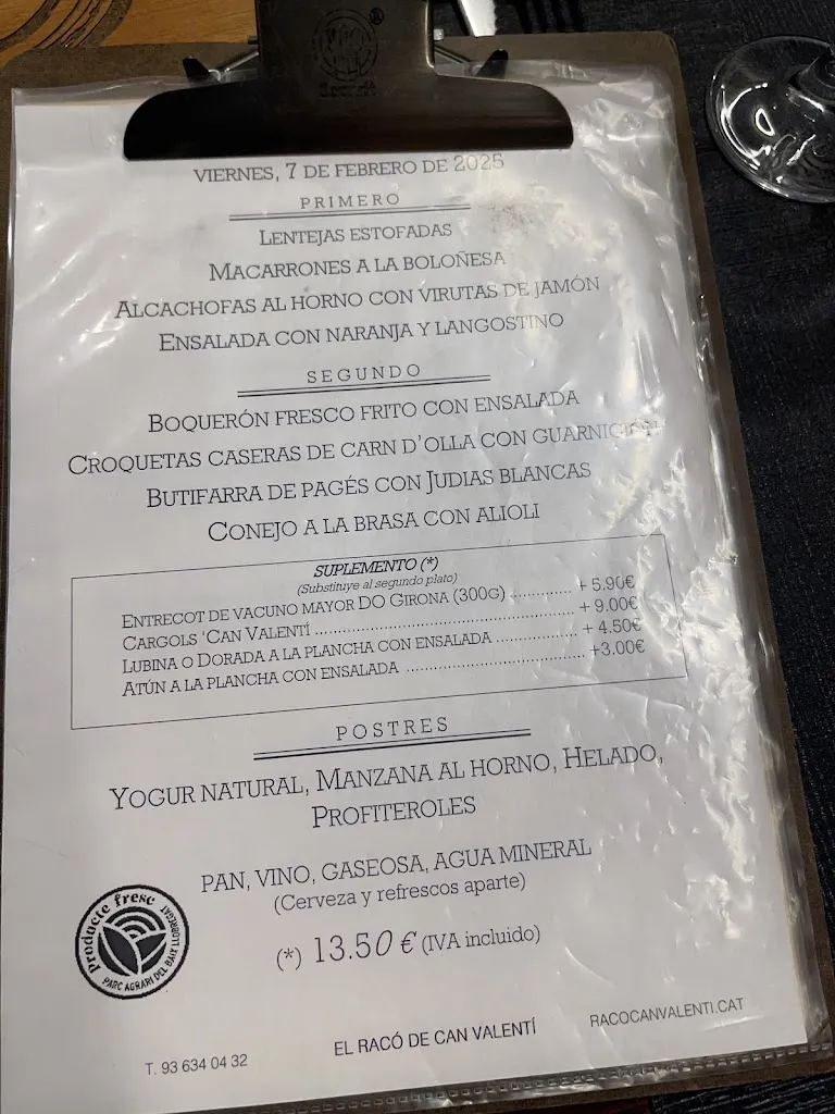 Menu_El Racó de Can Valentí_Cervelló_image_2