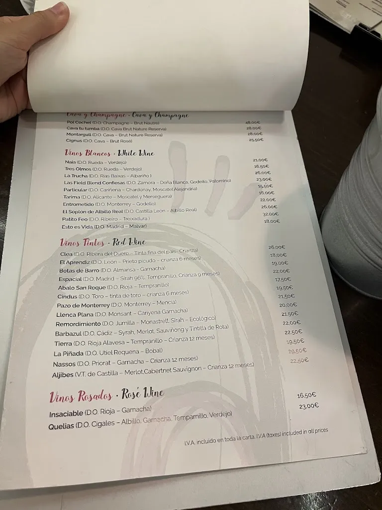 Menu_Origen Taberna Madrid_Amés_image_4