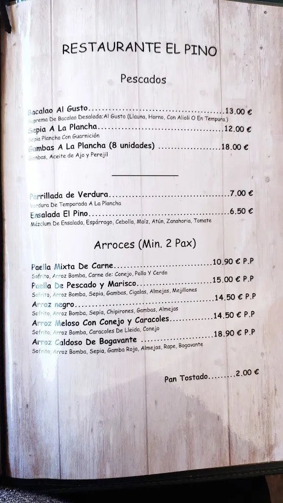 Menu_Restaurant Polperia Vallirana_Cervelló_image_1