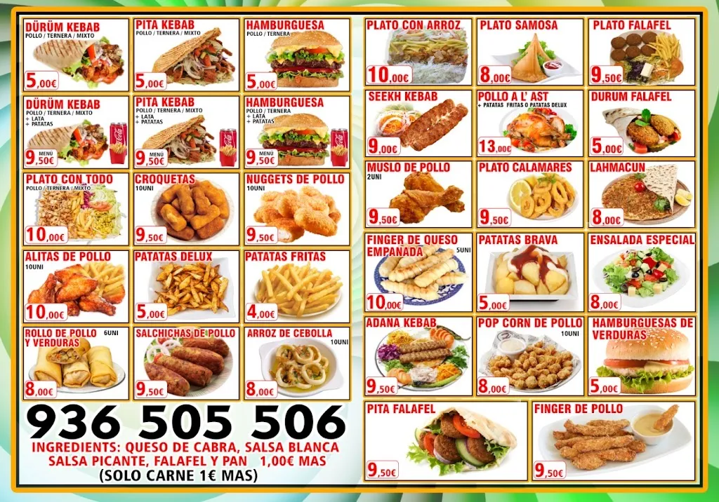 Menu_Corb Doner Kebab_Corbera de Llobregat_immagine_2