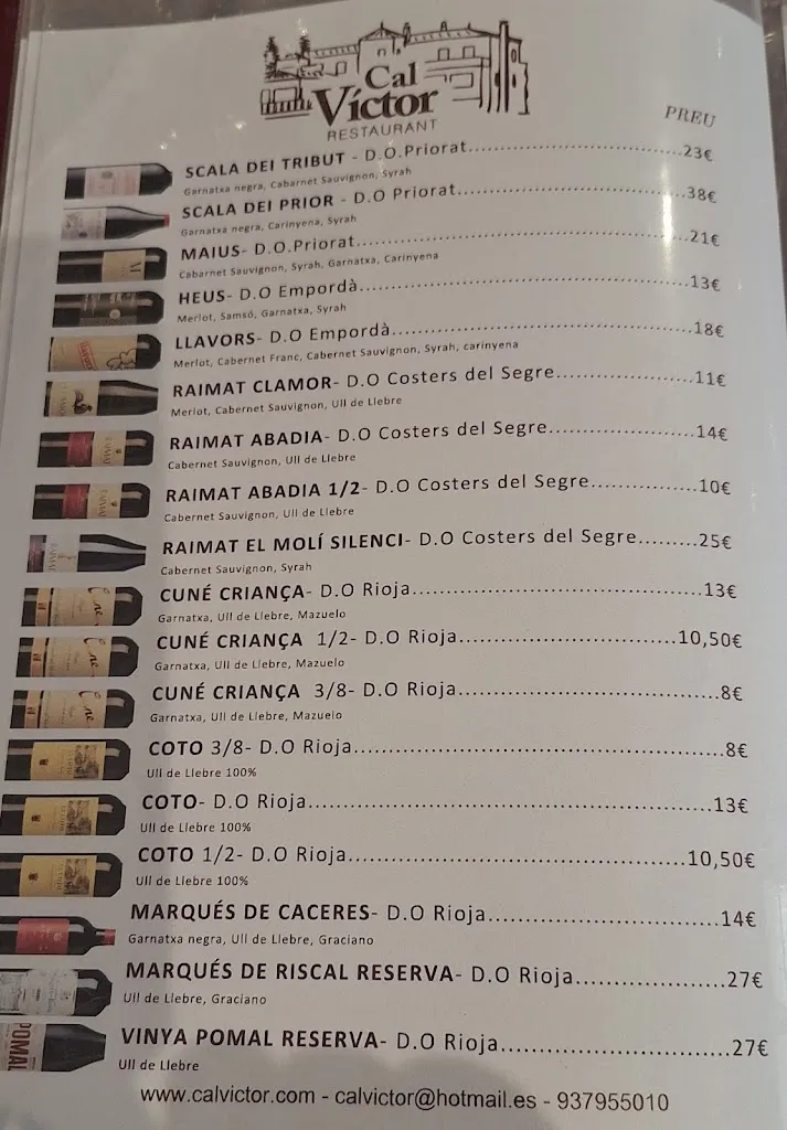 Menu_Restaurant Cal Víctor_Dosrius_image_2