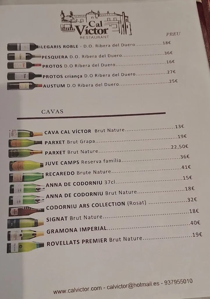 Menu_Restaurant Cal Víctor_Dosrius_image_4