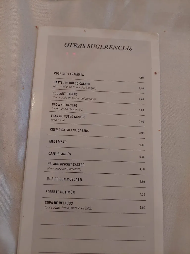 Menu_Masia Can Carreras_Dosrius_immagine_2